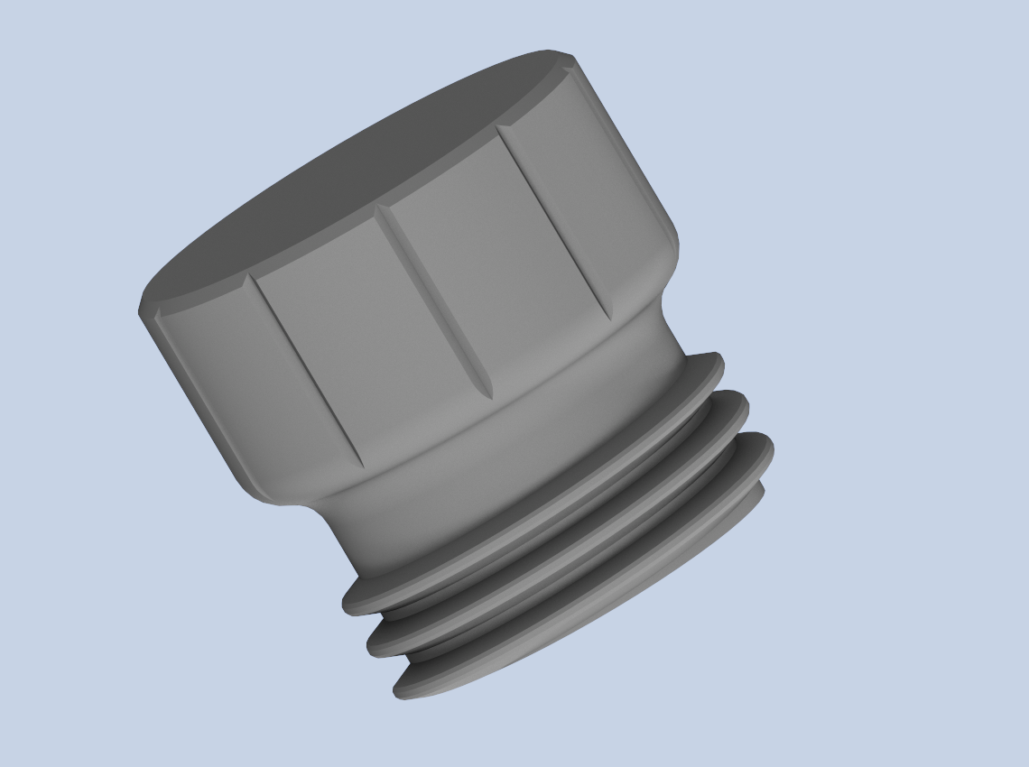 Reverse Engineered Pool Skimmer Plug