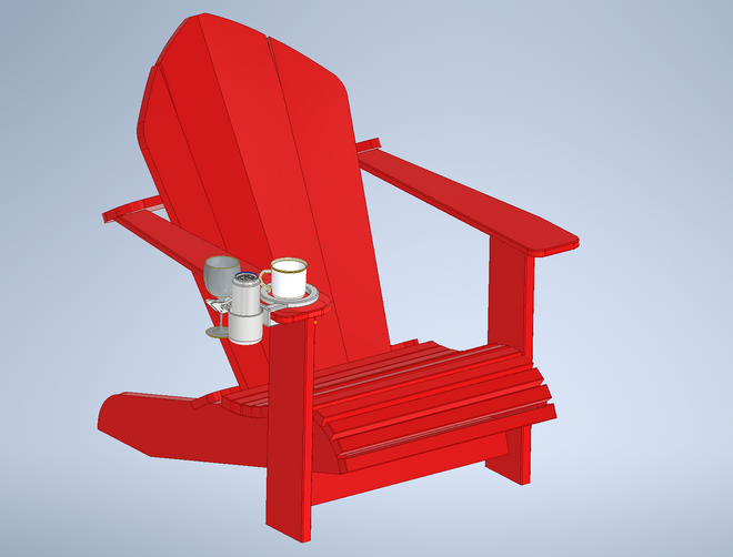 Adirondack Chair Cup Holder